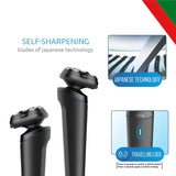 Load image into Gallery viewer, Groomiist Platinum Series Corded/Cordless 3 in 1 Grooming Kit PST-501 with Floating Charging Indicator &amp; Charging Stand: 90 Minutes Running Time &amp; 700mAh Lithium-Ion Battery (Black)