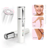 Load image into Gallery viewer, Groomiist 1.5V Battery Operated Copper Series Instant Painless Facial Hair Remover (White)