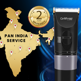 Load image into Gallery viewer, Groomiist Gold Series Corded/Cordless Beard Trimmer GT-32 with LED Display &amp; Quick Charging Dock: 180 Minutes Running Time &amp; 0.5-12MM Trimming Range with 2000mAh Powerful Lithium-Ion Battery (Black)