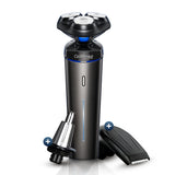 Load image into Gallery viewer, Groomiist Platinum Series Corded/Cordless 3 in 1 Grooming Kit PST-501 with Floating Charging Indicator &amp; Charging Stand: 90 Minutes Running Time &amp; 700mAh Lithium-Ion Battery (Black)