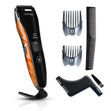 Load image into Gallery viewer, Groomiist Copper Series Corded/Cordless Beard Trimmer CS-24 with Trimmer Stand &amp; Digital Charging Display: 60 Minutes Running Time &amp; 20 Length Settings (Black &amp; Wood)