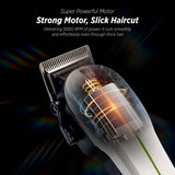 Load image into Gallery viewer, Groomiist Professional Series Corded Hair &amp; Beard Trimmer SST-786 (E) (White &amp; Black), Medium