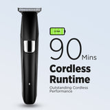 Load image into Gallery viewer, Groomiist 4 in 1 Grooming Kit PT-303 with Charging Stand &amp; 20 Length Settings (Black)