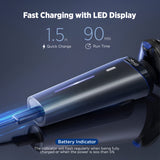 Load image into Gallery viewer, Groomiist Platinum Series Corded/Cordless 3 in 1 Grooming Kit PST-501 with Floating Charging Indicator &amp; Charging Stand: 90 Minutes Running Time &amp; 700mAh Lithium-Ion Battery (Black)