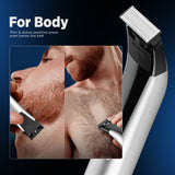 Load image into Gallery viewer, Groomiist Copper Series One Blade Hybrid Trimmer and Shaver CS-1BXL with 90 Minutes Running Time &amp; 0-4MM Trimming Range (Silver and Black)