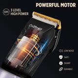 Load image into Gallery viewer, Groomiist Gold Series Corded/Cordless Beard Trimmer GT-32 with LED Display &amp; Quick Charging Dock: 180 Minutes Running Time &amp; 0.5-12MM Trimming Range with 2000mAh Powerful Lithium-Ion Battery (Black)