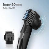 Load image into Gallery viewer, Groomiist 4 in 1 Grooming Kit PT-303 with Charging Stand &amp; 20 Length Settings (Black)