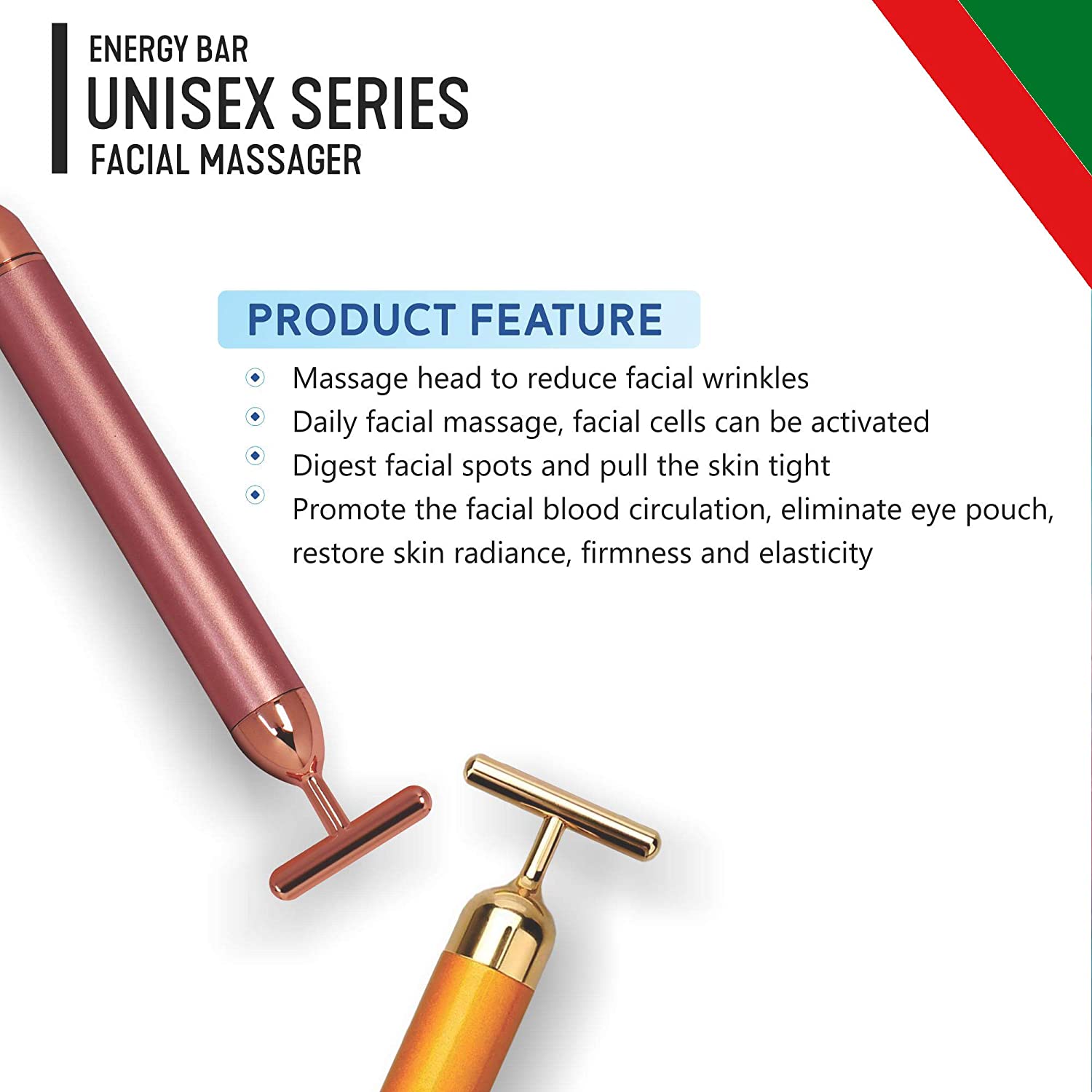 Groomiist Facial Massager with Efficient Vibration Frequency- Energy B The Groomiist Groomiist Facial Massager with Efficient Vibration Frequency- Energy B The Groomiist