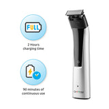 Load image into Gallery viewer, Groomiist Copper Series One Blade Hybrid Trimmer and Shaver CS-1BXL with 90 Minutes Running Time &amp; 0-4MM Trimming Range (Silver and Black)